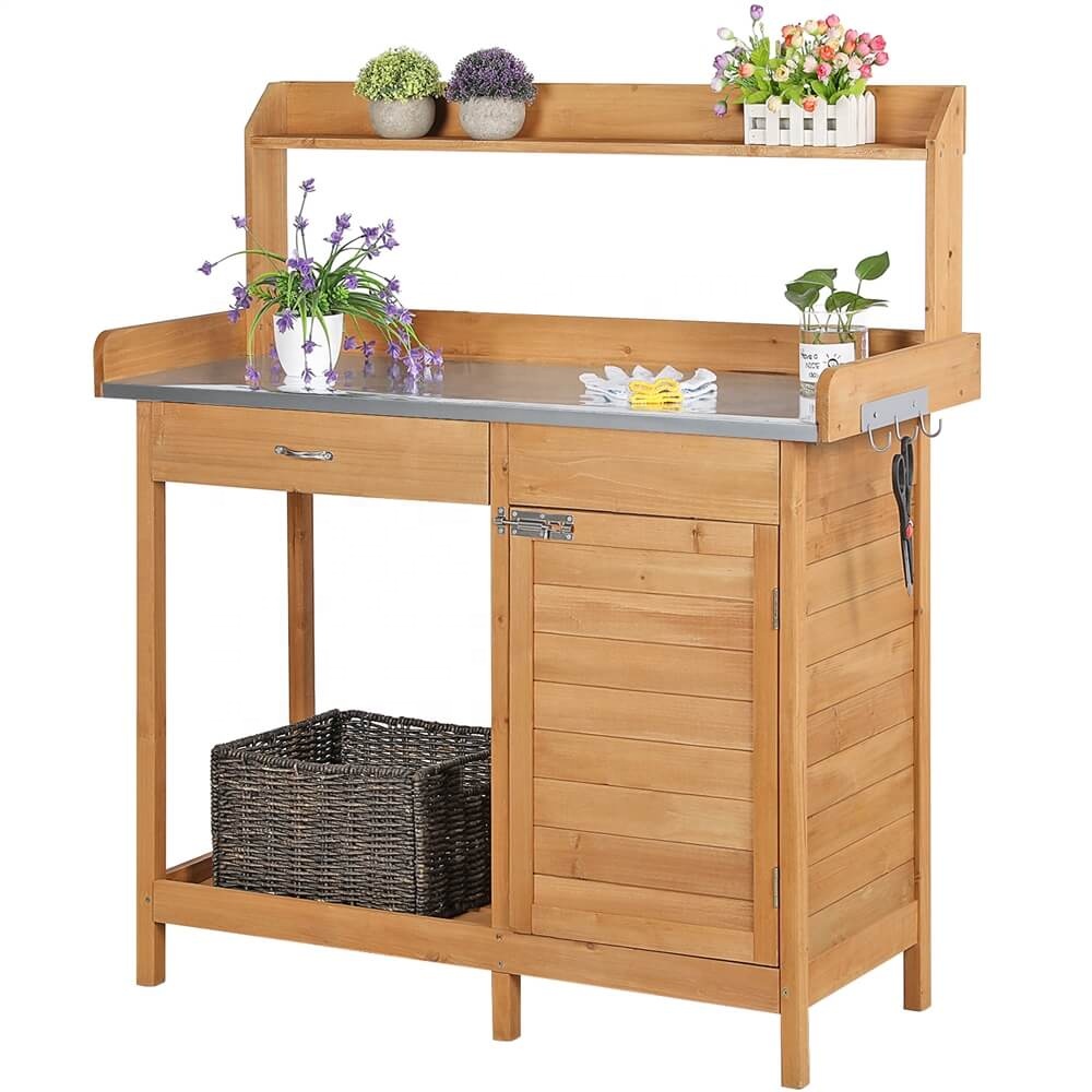 Outdoor Home Use Solid Wood Po - Outdoor Furniture Wood ulasan dan harga