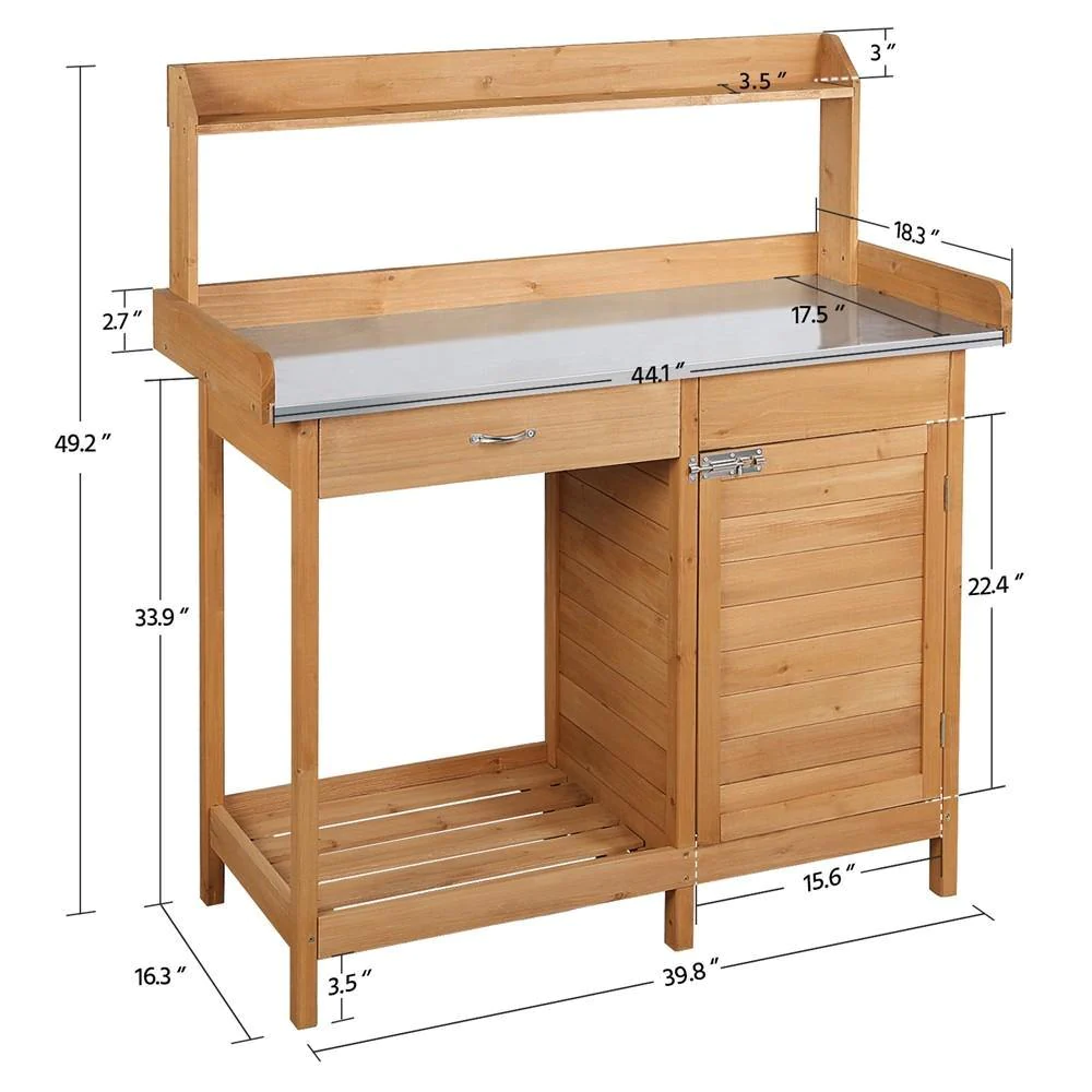 Outdoor Home Use Solid Wood Po - Outdoor Furniture Wood ulasan dan harga
