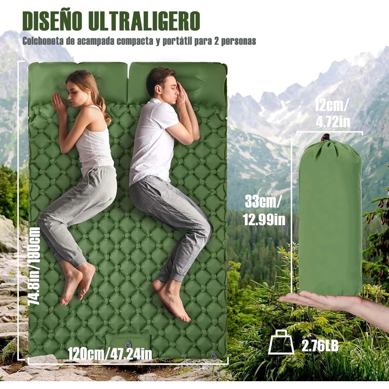 Hot Outdoor Camping Double Air - Outdoor Daybed Furniture ulasan dan harga