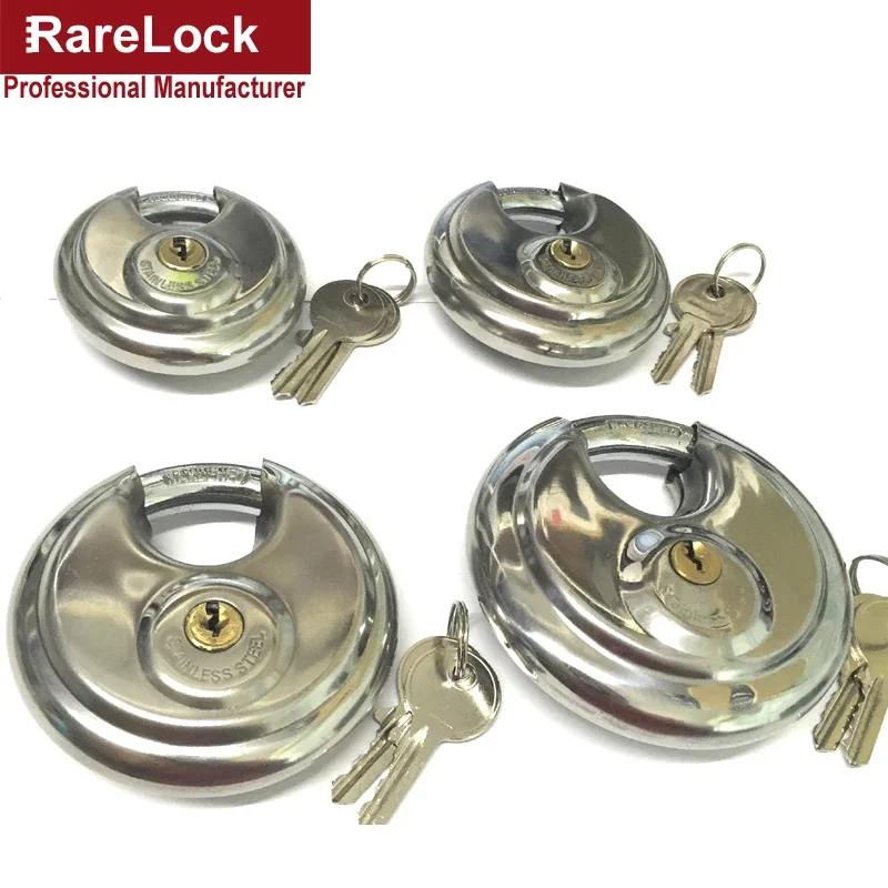 Circle Steel Padlock with 2 Ke - Outdoor Furniture Diy ulasan dan harga