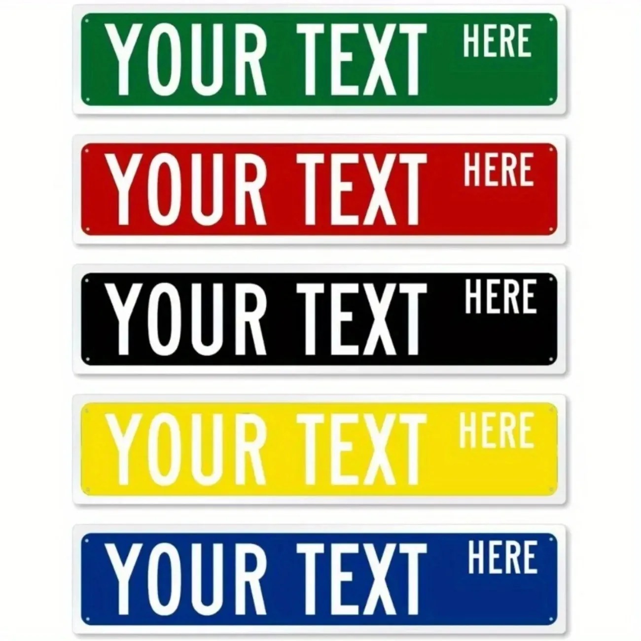 Customizable Rustic Metal Sign - Outdoor Furniture Metal ulasan dan harga