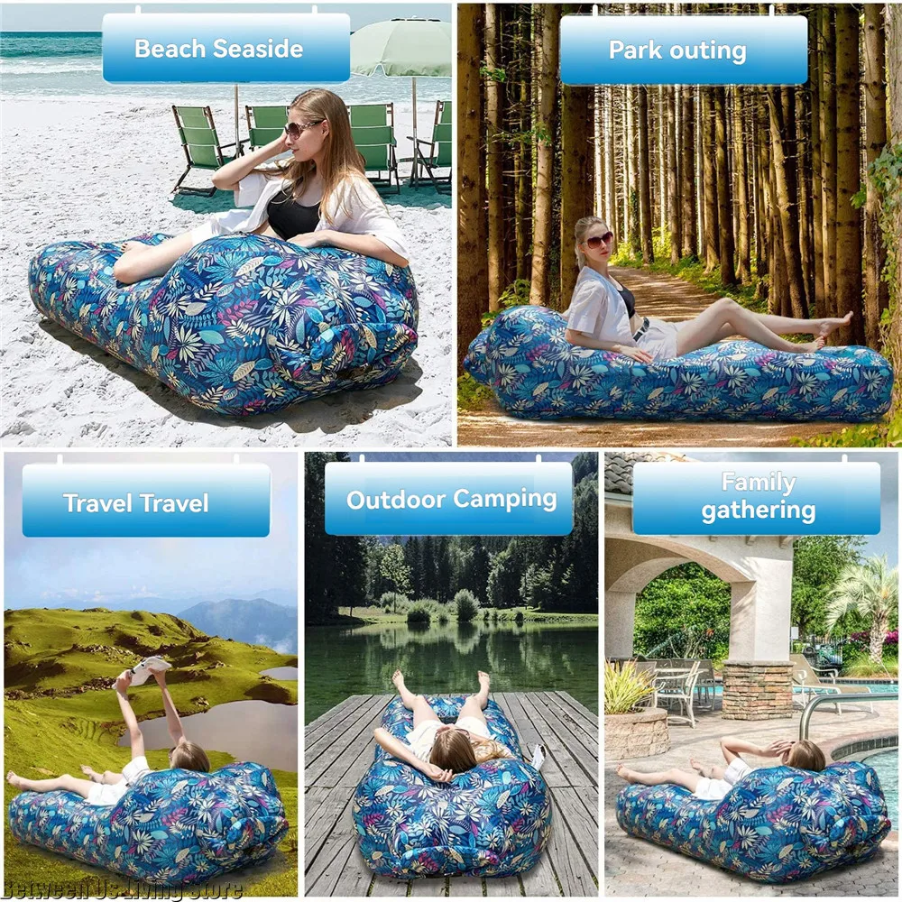 Luxury Inflatable Sofa Bed - E - Outdoor Furniture Luxury ulasan dan harga
