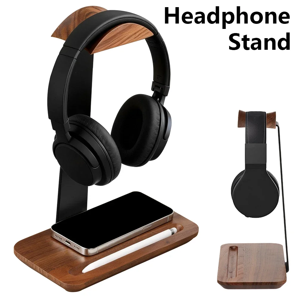 Universal Wood Headphone Stand - Outdoor Furniture Wood ulasan dan harga