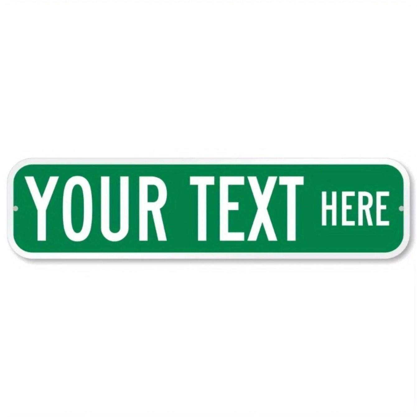 Personalized Green Street Sign - Outdoor Furniture Metal ulasan dan harga