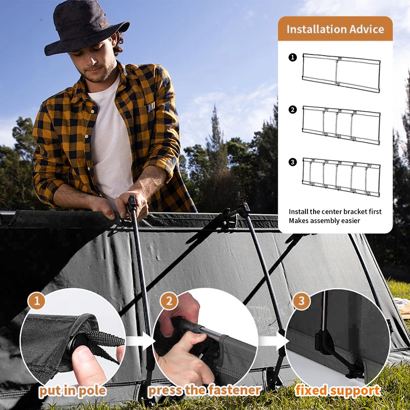 Naturehike XJC05 Camping Foldi - Outdoor Daybed Furniture ulasan dan harga